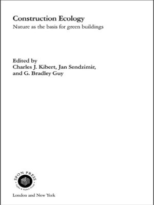 cover image of Construction Ecology